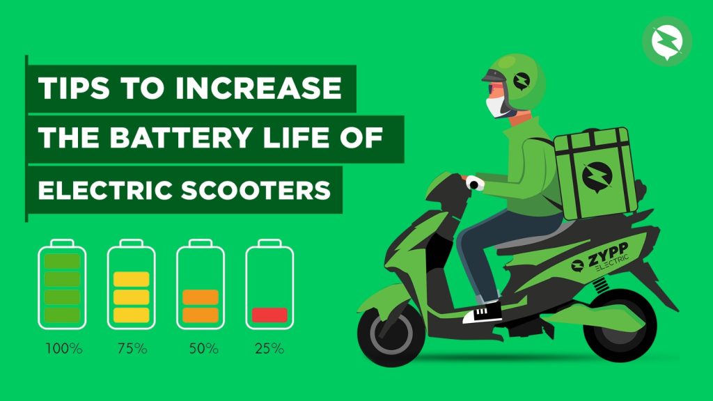 Tips to increase battery life of electric scooter 