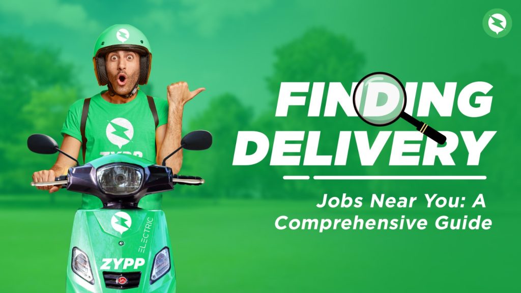 Delivery jobs near you 