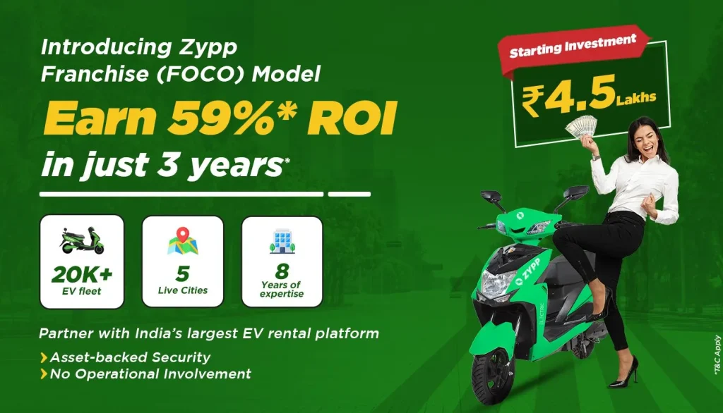 Zypp EV Franchise Foco Model